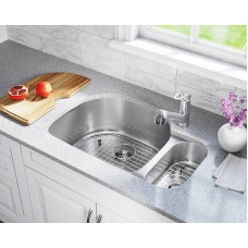 DUL3221L Offset Stainless Steel Kitchen Sink